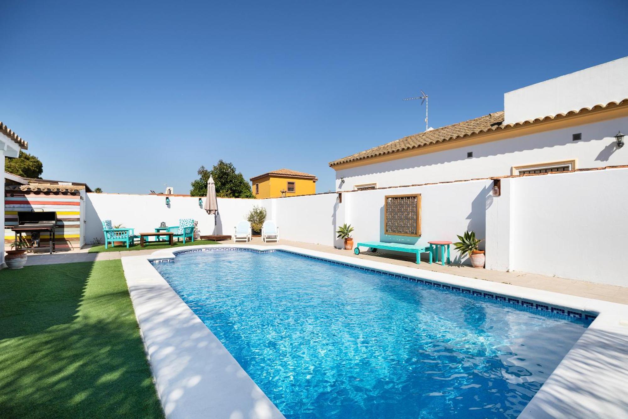 Casa Las Golondrinas-Solo Familias Chiclana de la Frontera Exteriér fotografie